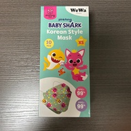 全新 baby shark 幼兒口罩 mask 10個