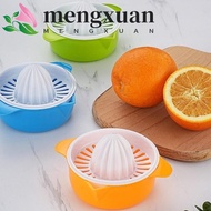 MENGXUAN Manual Juicer, Hand Press Detachable Hand Lemon Squeezer, Multifunctional Plastic Stable Ju