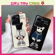 Vivo V25 5G / V25e bearbrick Case, Fashionable Dog