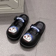 <![CDATA[Doraemon Cartoon Toe Slippers - Thick Sole Wet Water Slippers]]>