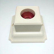 Round Ceiling Lamp Fitting 1210 1211 1212 White E27 Ceiling Lamp Holder Balloon Lamp Housing Broco