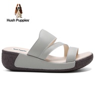 Hush Puppies_รองเท้าผู้หญิง รุ่น Dorri 3  Slide HP IWSFZN01F - สีน้ำตาล รองเท้าแตะหนังแท้ รองเท้าแบบสวม จากคอลเล็คชัน The Body Shoes Pevita Super  Women Sandals-Bean paste