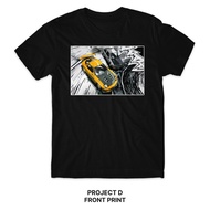 Project D INITIAL D T-Shirt Series (Singapore 3-5 Days Delivery) Rx 7 Ae86 Front Print Crafter Tee 4