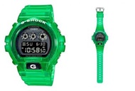 太子/銅鑼灣門市 [香港行貨] Casio G-Shock G-SHOCK 防震 200米防水 半透明 綠黑色 DW6900 DW6900JT DW-6900 DW-6900JT DW-6900JT-