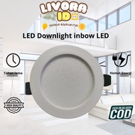LED Downlight inbow LED - Inbow LED downlight white round inbow LED panel downlight Aesthetic slim t