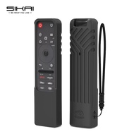 Protective Silicone Case for LG MR25 GA Magic Remote, Anti-Slip Shockproof Washable Cover with Lanya