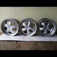 Japan Used Sport Rim - ENKEI V1 / AME Modelart 17 x 8.0jj / 17 x 9.0jj Offset ET45 PCD114.3 x 5H (3p