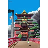 CGC Huge Poster Glossy Finish - Spirited Away Movie Poster Studio Ghibli - STG039 (24" x 36" (61cm x