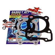 TOP AND BOTTOM GASKET BRT KLX 140 KLX 150 DTRACKER 150 63mm 63 mm BRT GASKET KLX D TRACKER HEAD BLOC