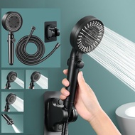 3IN1 Shower Head Set 5 Modes Booster Bathroom High Pressure Water Saving Shower Set