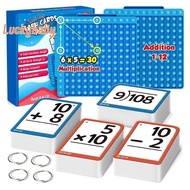 [LuckybabyS] Multiplication Flash Cards Math Board Math Manipulatives Math Flash Cards Math Games Fo