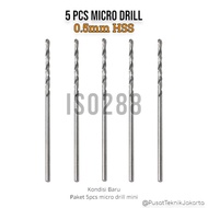 5pcs 0.5mm mini drill hss mini drill micro drill not nachi drill