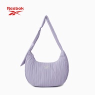 กระเป๋าสะพายไหล่ผ้าลายทางความจุขนาดใหญ่ Reebok กระเป๋าสะพายประจำวันสำหรับผู้หญิง กระเป๋าสะพายไหล่แบบ