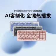 Reliable Build Logitech Amber Series K98M Wireless Bluetooth Mechanical Keyboard Customized 98-Key H