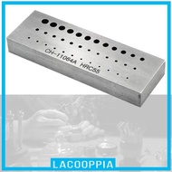 [Lacooppia] Steel Riveting Anvil Block Punching Staking Plate Hole Punch Tool for Watch