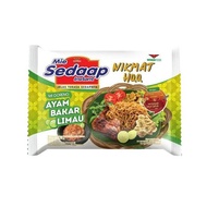 mie sedap mi goreng instant rasa ayam bakar limau 89g