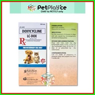 ☾   Canidox / LC Dox for Dogs & Cats Doxycycline / Doxycycline Hyclate Liquid 120ml Liquid Cani Med