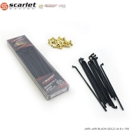 Modern Scarlet Racing Spokes Spokes Spokes Uk 9 x 159