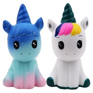 Colorful Galaxy Unicorn Squishy Doll Slow Rising Stress Relief Squeeze Toys For