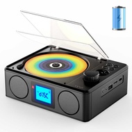 Portable CD Player Integrated FM Radio Bluetooth Audio Home CD Player Music Player