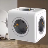 ENZO POWERCUBE HEAVY DUTY 7in1 ELECTRICAL OUTLET (USB*2+Plug*4+Type C*1) 1.5 meter CABLE