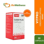 VITPRO COQ10 PLUS CAPLET | Lower Fatigue and Boosts Stamina | Boosts Brain Function