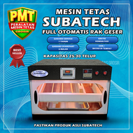 SUBATECH RG 25 Mesin Penetas Telur Ayam Full Otomatis Mesin Tetes Telur Full Otomatis Rak Geser