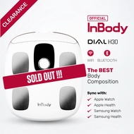 Official Distributor - InBody Dial H30 Smart Body Composition Scale, Digital Weight, Body Fat, BMI