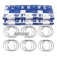 6x Piston Ring Set Mahle Φ84.51mm STD For VW Audi S4 S5 A6 A7 3.0TFSI 06E198151Q 06E198151R 06E19815