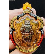 虎頭魯士騎虎」牌後「斷頭虎」法相 佛歷Be2566，此款為限量龍牙版，功效非常好，值得收藏與佩戴lp channai