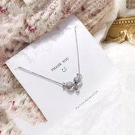 Ladies Retro 925 Couple Accessories Wholesale Fortune Fish Fresh Fish Clavicle Chain Necklace Sterli