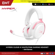 HYPERX CLOUD III WHITE/PINK GAM HEADSET - 9W1Q4AA/ 100% original
