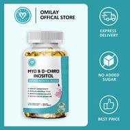 Omilay Inositol for Pcos Capsule Support Hormone Balance Ovarian Health 120 Myo Inositol Supplement