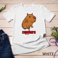 Cotton men's T-shirt  Capybara Lover Kids Women Cute Capybara T-Shirt Unisex T-shirt XS-3XL