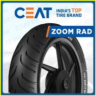 ☏ ◭ ◶ 140/60 R17 TL CEAT ZOOM RAD Motorcycle Tires (140/60 R17)