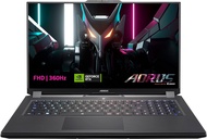 GIGABYTE AORUS 17H: 17.3" Thin Bezel FHD1920x1080 360Hz Display, NVIDIA GeForce RTX 4080 Laptop GPU 