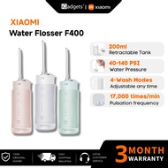 Xiaomi Portable Water Flosser F400 Oral Cleaning Teeth Washing Orthodontic Electric Nozzle Toothbrus