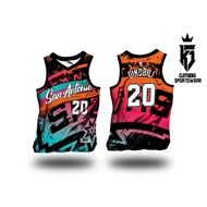 SAN ANTONIO SPURS ABSTRACT FULL SUBLIMATION JERSEY
