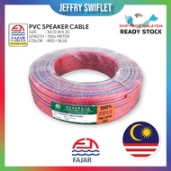 Fajar Speaker Cable size 30/0.18/2 Core Pure Cooper 100 meters