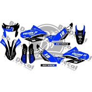 Decal wr155 sticker Yamaha wr155 decal custom Yamaha wr striping full body wr155