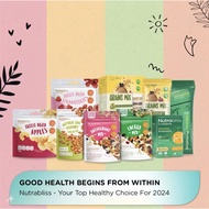 NUTRABLISS BY WATSONS Natural Raw Walnuts/Almonds Unsalted 180g Organic Mixed Dried Fruits /Mixed Nu