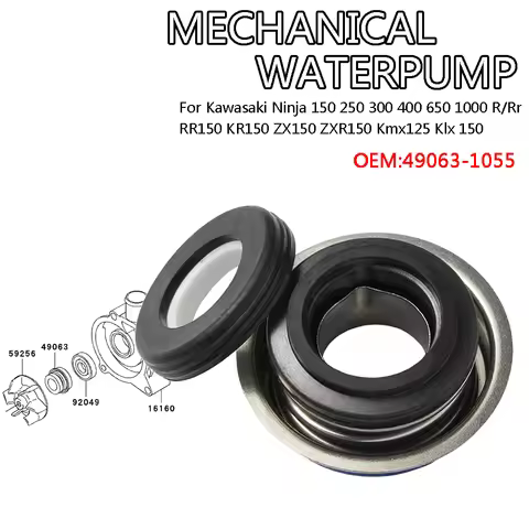 Seal Mechanical For Kawasaki Ninja 150 250 300 400 650 1000 R/Rr RR150 KR150 ZX150 ZXR150 Kmx125 Klx