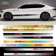 D0DV OXLZ Suitable for Audi Audi Latte Sticker Side Skirt Modified A3A4A6LQ3A5A7 Body Scratch Sticke