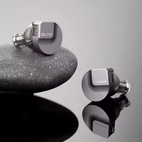 TANCHJIM OLA II 1DD+PURE In-Ear Earphone HiFi Music Headset with 2Pin 0.78mm Detachable Wired Cable 