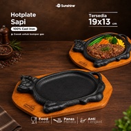 Cast Iron Hot Plate Steak Beef Steak Plate/
