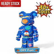 LS BRICKS THE PERFECT GIFT: DIY 35cm Galaxy & Heart Bear Bricks Limited Edition Series