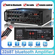 Sunbuck Amplifier Bluetooth Mixer Amplifier Power Amplifier Stereo Amplifier Karaoke Bass Amplifier 
