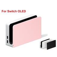 Protective Case For Nintendo Switch Oled Dock Cover Case Decal Hard Plastic Anti-scratch Protection Accessories for NS OLED Dock