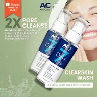 2x AC7D Face Wash ClearSkin 100ml (Low Stock) - Acne Clear 7 Days | Acne Treatment for Acne-Prone Sk