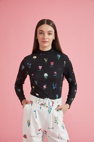 HAUS OF GRAFF-CHELSEA TOP เสื้อแขนยาวพิมพ์ลายกราฟฟิค